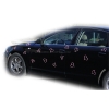 Rosa Herzen für Auto