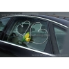 Autoschmuck Hochzeit  gelben Tulpen