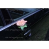 Autoschmuck für Hochzeit SALMON Rosen