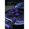Autoschmuck für Hochzeit  Rosen Lila Violett