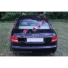 Autoschmuck für Hochzeit Burgund Rosen und Herzen