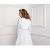 Bolero aus Satin mit Langarm
