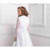 Bolero aus Satin zum Kommunionkleider