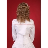 Brautbolero aus Satin