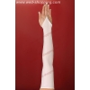 Lange Satinhandschuhe ohne Finger