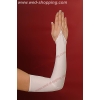 Lange Satinhandschuhe ohne Finger