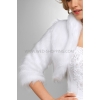 Winterhochzeit Warme Brautjacke Bolero Pelzoptik