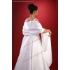 Brautschal aus Satin