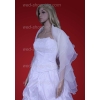 Braut Schal Stola Organza