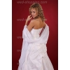 Brautschal aus Chiffon Brautkleid