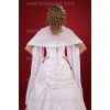 Brautschal aus Chiffon Brautkleid