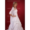 Brautschal aus Chiffon Brautkleid