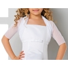 Erste Kommunion Bolero Jacket aus Tüll Kurzarm