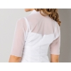 Erste Kommunion Bolero Jacket aus Tüll Kurzarm