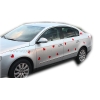 Magnetherzen Dekoration für das Brautpaarauto