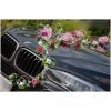 Hochzeitsblumen Auto Dekoration Hochzeit Rosa Weiß