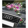 Hochzeitsblumen Auto Dekoration Hochzeit Rosa Weiß