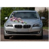 Hochzeitsblumen Auto Dekoration Hochzeit Rosa Weiß