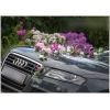 Hochzeitsblumen Auto Dekoration Hochzeit Rosa Weiß