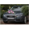 Hochzeitsblumen Auto Dekoration Hochzeit Rosa Weiß