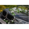 Ivory Roses Hochzeit Autoschmuck