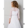 Kommunion Bolero Organza Spitze