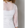 Kommunion Bolero Organza Spitze