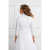 Satin Bolerojacke für Mädchen mit Stehkragen 3/4 Ärmeln