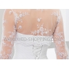 Hochzeit Bolero aus Spitze mit Pailletten