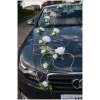 Blummen und Rattan Autoschmuck