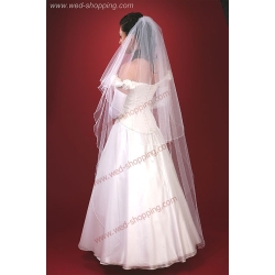 Brautschleier Swarovski-Steinen