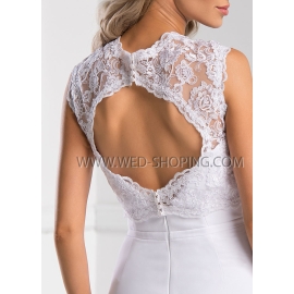 Braut Bolero aus Spitze Ärmellose