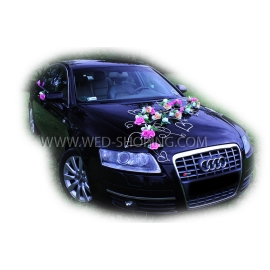 Autoschmuck für Hochzeit