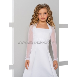 Mädchen Bolero Tüll lange Ärmel