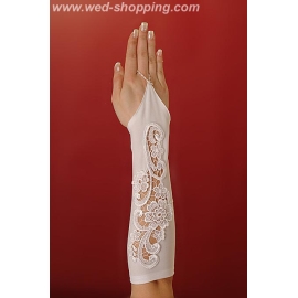 Hochzeitshandschuhe mit Muster