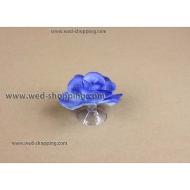 Blauen Rosen mit Saugnäpfen für Autoschmuck