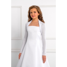 Strickbolero zum Kommunionkleid