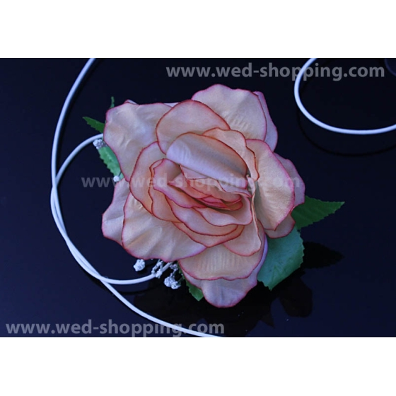 Hochzeitsauto Salmon Rosen