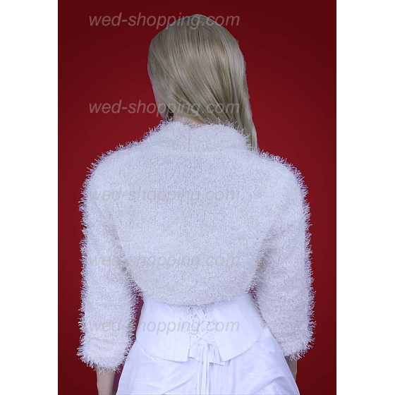 Bolerojacke Seidevelours