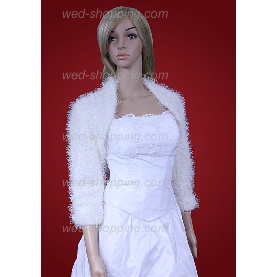 Bolerojacke Seidevelours