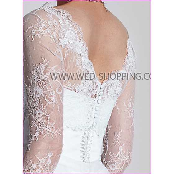 Brautbolero mit Spitze