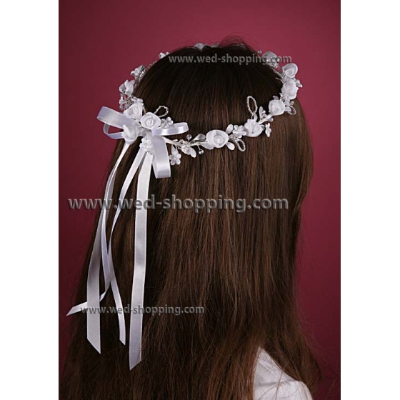 Kopfschmuck mit Bändern