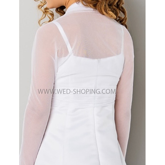Mädchen Bolero Tüll lange Ärmel