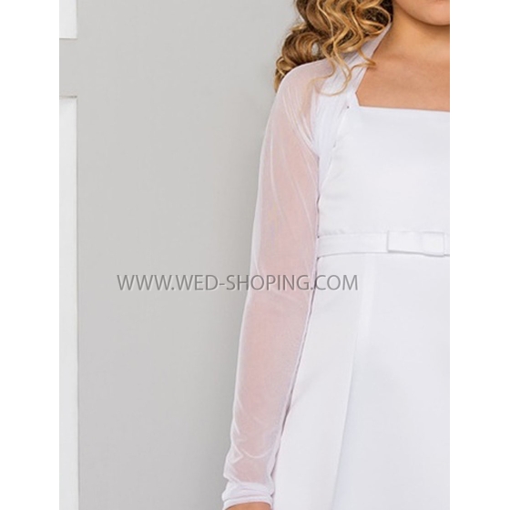 Mädchen Bolero Tüll lange Ärmel
