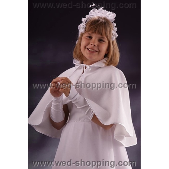 Erstkommunion cape aus Fleece