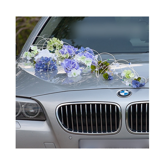  Asudaro Hochzeits Autos Vorderseite Blumen Dekoration, Auto  Dekoration Künstliches Blumenstrauß Set Hochzeits Auto Dekorations Band  Wedding Deko Ratan Für Hochzeitsauto, Brautauto-Dekoration Typ C