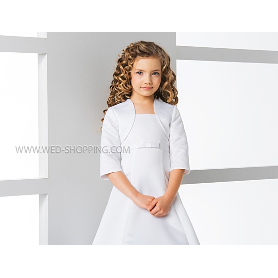 Kommunion Bolero Satin