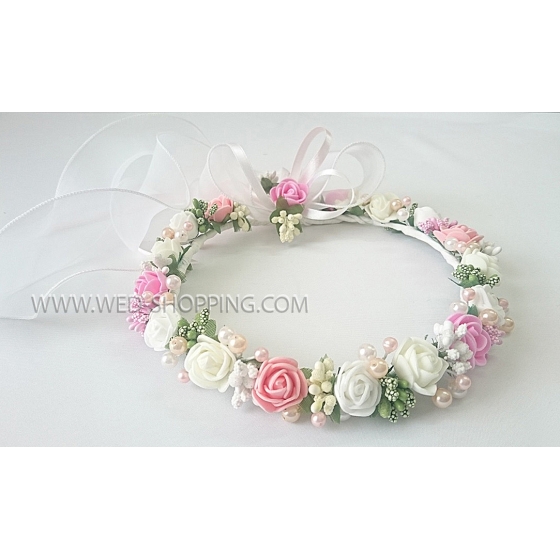 Kommunion Kranz Haarschmuck Haarkranz für kleine Feen