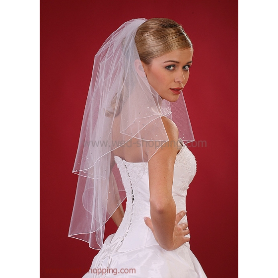 Brautschleier mit Strass