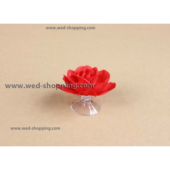 Rot Rosen mit Saugnäpfen für Hochzeitsauto Dekoration